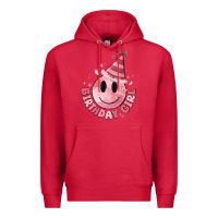 Cardinal birthday girl Premium Hoodie - MaliasSmallBusiness
