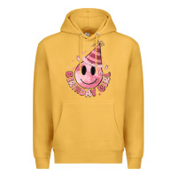 Mustard birthday girl Premium Hoodie - MaliasSmallBusiness