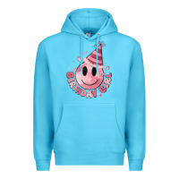 Ocean Blue birthday girl Premium Hoodie - MaliasSmallBusiness