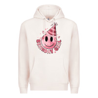 Pale Pink birthday girl Premium Hoodie - MaliasSmallBusiness