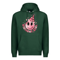 Sports Green birthday girl Premium Hoodie - MaliasSmallBusiness