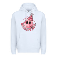 White birthday girl Premium Hoodie - MaliasSmallBusiness