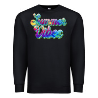 Black summer vibes Premium Sweatshirt - JahusDesignShop