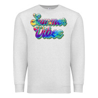 Oatmeal Heather summer vibes Premium Sweatshirt - JahusDesignShop