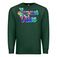 Sports Green summer vibes Premium Sweatshirt - JahusDesignShop