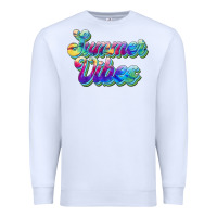 White summer vibes Premium Sweatshirt - JahusDesignShop