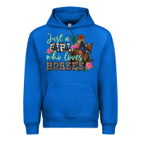 Just A Girl Who Loves Horses Urban Hoodie | Teevron
