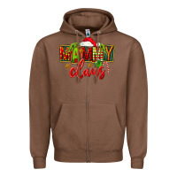 Chestnut christmas mammy claus Zipper Hoodie - FaDigitalArtStudio