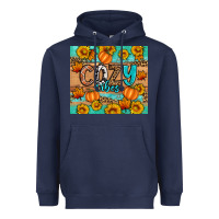 Navy cozy vibes Heavyweight Hoodie - Artiststas