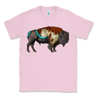 Bubblegum Pink gemstone bison Classic Tee - RanaPortraitStore