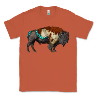 Copper gemstone bison Classic Tee - RanaPortraitStore