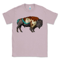 Lilac gemstone bison Classic Tee - RanaPortraitStore