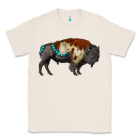 Natural gemstone bison Classic Tee - RanaPortraitStore