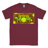 Burgundy tennis mom license plate Classic Tee - BarkalooDesign