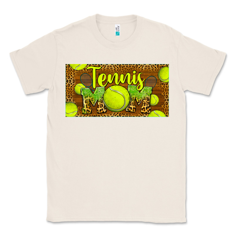 Tennis Mom License Plate Classic Tee by BarkalooDesign | Teevron