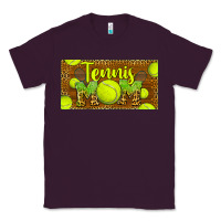 Plum tennis mom license plate Classic Tee - BarkalooDesign
