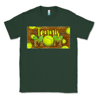 Sports Green tennis mom license plate Classic Tee - BarkalooDesign