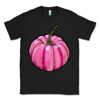 Black breast cancer awereness pumpkin Classic Tee - RanaPortraitStore