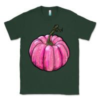 Sports Green breast cancer awereness pumpkin Classic Tee - RanaPortraitStore