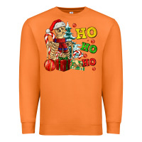 Carrot Christmas ho ho ho skeleton Premium Sweatshirt - AdoDesignShop