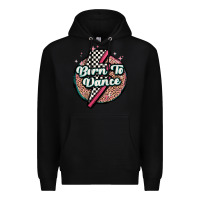 Black born to dance Premium Hoodie - MaliasSmallBusiness