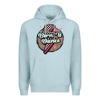 Blue Mist born to dance Premium Hoodie - MaliasSmallBusiness