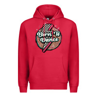 Cardinal born to dance Premium Hoodie - MaliasSmallBusiness