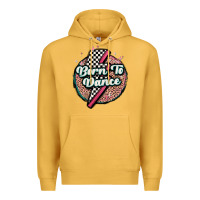 Mustard born to dance Premium Hoodie - MaliasSmallBusiness