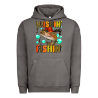 Pigment Tornado wishing i was fishing Urban Hoodie - MaliasSmallBusiness