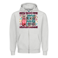 Dove Grey Some bunny needs coffee 20oz tumbler Zipper Hoodie - Neo Western