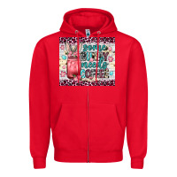 Red Some bunny needs coffee 20oz tumbler Zipper Hoodie - Neo Western