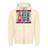 Sandshell Some bunny needs coffee 20oz tumbler Zipper Hoodie - Neo Western