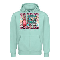 Seafoam Some bunny needs coffee 20oz tumbler Zipper Hoodie - Neo Western