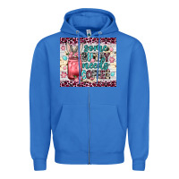 True Royal Some bunny needs coffee 20oz tumbler Zipper Hoodie - Neo Western