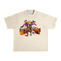 Sandshell Heifer Cow Halloween Urban Heavy Tee - RanaPortraitStore