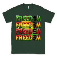 Sports Green freedom freedom freedom freedom 1865 Classic Tee - Zillion Design Studio
