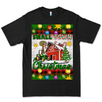 Black Small Town Christmas Premium Tee - Artiststas