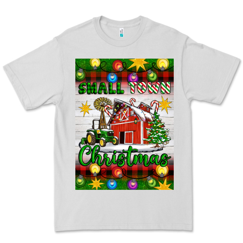 Small Town Christmas Premium Tee by Artiststas | Teevron