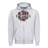 Heather Grey mama Zipper Hoodie - SublimationCraftShop