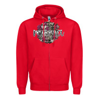 Red mama Zipper Hoodie - SublimationCraftShop