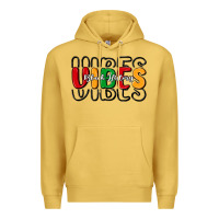 Antique Gold black history vibes Premium Hoodie - MaliasSmallBusiness