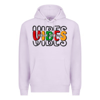 Lilac black history vibes Premium Hoodie - MaliasSmallBusiness