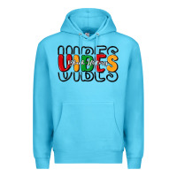 Ocean Blue black history vibes Premium Hoodie - MaliasSmallBusiness