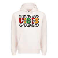 Pale Pink black history vibes Premium Hoodie - MaliasSmallBusiness