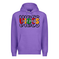 Purple black history vibes Premium Hoodie - MaliasSmallBusiness