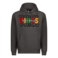 Smoke black history vibes Premium Hoodie - MaliasSmallBusiness