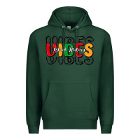 Sports Green black history vibes Premium Hoodie - MaliasSmallBusiness