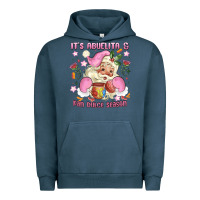 Pigment Midnight Navy its abuelita and pan dulce season mexican santa Urban Hoodie - MaliasSmallBusiness