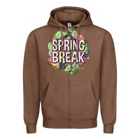 Chestnut Spring break Easter Zipper Hoodie - Neo Western