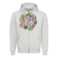 Spring Break Easter Zipper Hoodie | Teevron